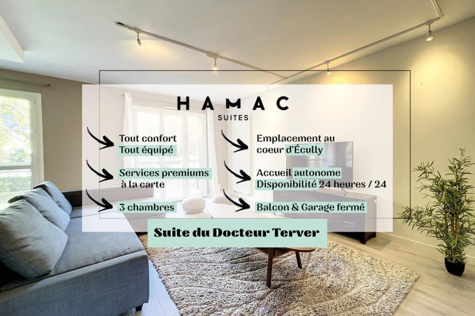 Hamac Suites - Docteur Terver - 6 People Écully Εξωτερικό φωτογραφία